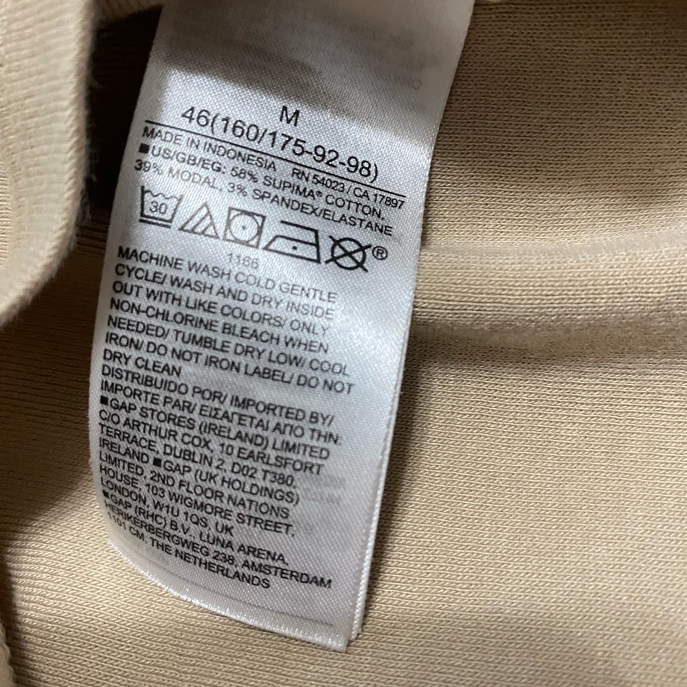 2 GAP Women's White and Tan Tank Tops - Picture 7 of 7